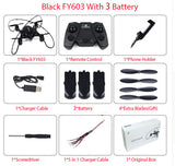 Newest FY603 Mini Drone With WiFi FPV Camera 2.4GHz 4CH 6-axis Gyro Quadcopter Altitude Hold Mode Rc Helicopter RTF Vs H37 Dron