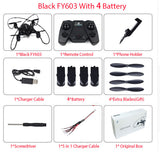 Newest FY603 Mini Drone With WiFi FPV Camera 2.4GHz 4CH 6-axis Gyro Quadcopter Altitude Hold Mode Rc Helicopter RTF Vs H37 Dron