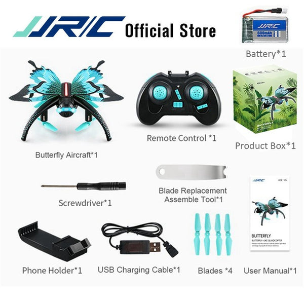 JJR/C JJRC H42WH WIFI FPV Voice Control Altitude Hold Butterfly-like RC FPV Drone Dron Quadcopter Helicopter for Kids Toy Gift