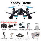 X8SW Multicopter Remote Helicopter Quadcopter Camera Drone Quadrocopter RC Dron Remote Control Toys or No Camera