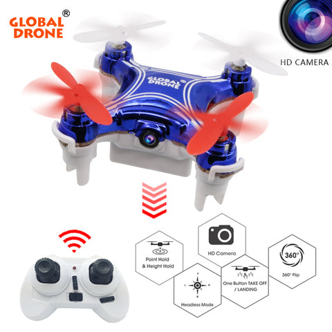Global Drone GW009C-1 RC Helicopter Quadcopter Dron Altitude Hold Micro Drone Quadrocopter Mini Drone with Camera HD VS S9 E59