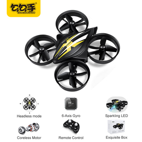 GouGouShou CX-95 Mini Drone RC Drone Quadcopters Headless Mode One Key Return RC Helicopter VS JJRC H36 Kids Best Toys For Boys