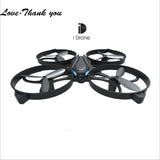Love Thank You  I3hw Original RC Helicopter Quad Copter Mini Drone With Camera 2.0MP Wifi HelicopterBest Toys For Kids
