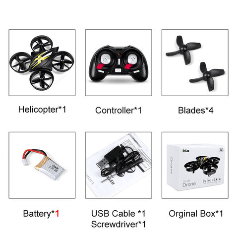 GouGouShou CX-95 Mini Drone RC Drone Quadcopters Headless Mode One Key Return RC Helicopter VS JJRC H36 Kids Best Toys For Boys
