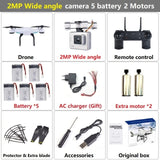 Teeggi SG600 RC Drone with 2MP or 0.3MP HD Camera FPV Quadcopter Dron Altitude Hold Helicopter VS VISUO XS809HW SYMA X5C Drone