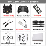VISUO Xs809HW Xs809W Foldable Drone with Camera HD 2MP Wide Angle WIFI FPV Altitude Hold RC Quadcopter Helicopter VS H47 Dron