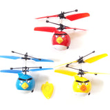 RC Helicopter Kids Boy Drone toys Helicoptero flying Birds action figure toys Saucer Induction Mini flyer Baby RC toys indoor
