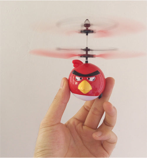 RC Helicopter Kids Boy Drone toys Helicoptero flying Birds action figure toys Saucer Induction Mini flyer Baby RC toys indoor
