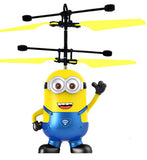 RC Helicopter Kids Boy Drone toys Helicoptero flying Birds action figure toys Saucer Induction Mini flyer Baby RC toys indoor
