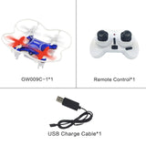 Global Drone GW009C-1 Mini Drone with camera Altitude Holder RC Quadcopter Headless Mode Helicopter with HD Camera VS H36 JY018