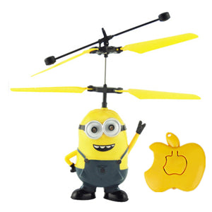 RC Helicopter Despicable Me3 Mini RC Quadcopter Drone Flying Induction Remote Control Aircraft Remote Control Toys For Boys