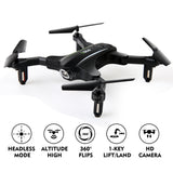 77-27 Mini Foldable RC Drone Quadcopters 2.4Ghz 6-Axis Gyro Altitude Hold RC Helicopter  Kids Best Toys For Boys