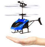 Mini RC drone Flying RC Helicopter Aircraft D715 Infrared Induction LED Light Remote Control drone dron Kids Toys free shipping