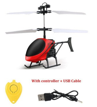 Mini RC drone Flying RC Helicopter Aircraft D715 Infrared Induction LED Light Remote Control drone dron Kids Toys free shipping