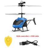 Mini RC drone Flying RC Helicopter Aircraft D715 Infrared Induction LED Light Remote Control drone dron Kids Toys free shipping