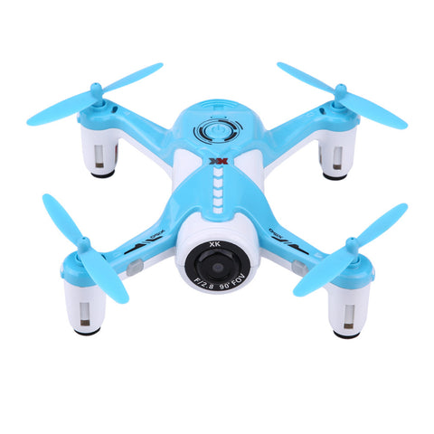 2.4Ghz Wifi Drone, New Wifi Optical Flow Positioning RC Drone Remote Control Quadcopter Toy with 720P Camera Blue for Adult Kids
